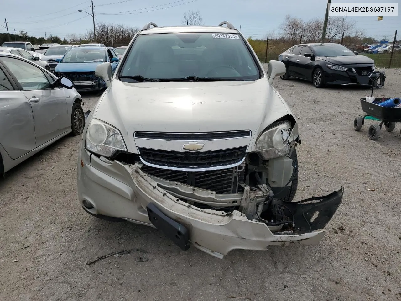 2013 Chevrolet Captiva Ltz VIN: 3GNAL4EK2DS637197 Lot: 80237354