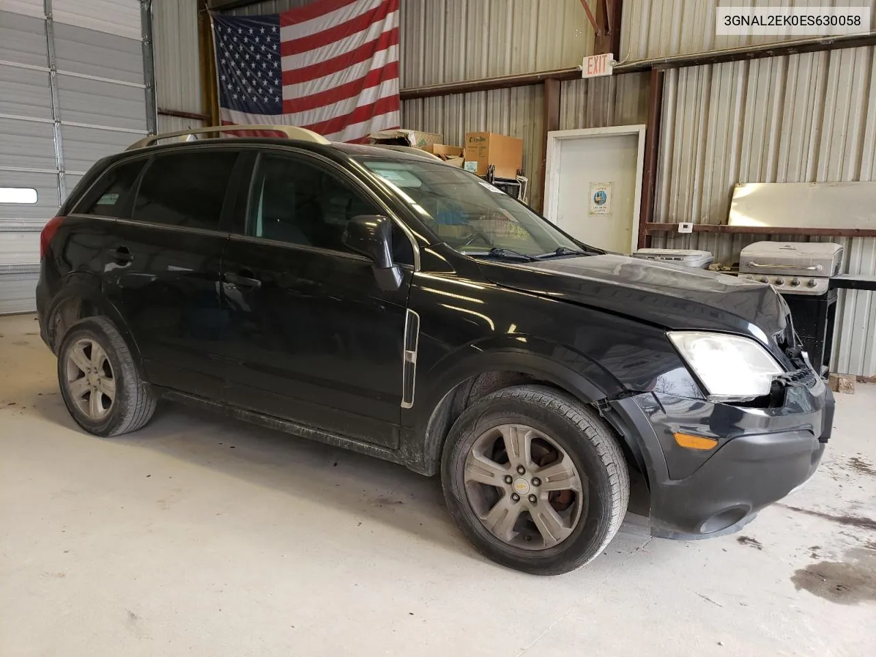 3GNAL2EK0ES630058 2014 Chevrolet Captiva Ls