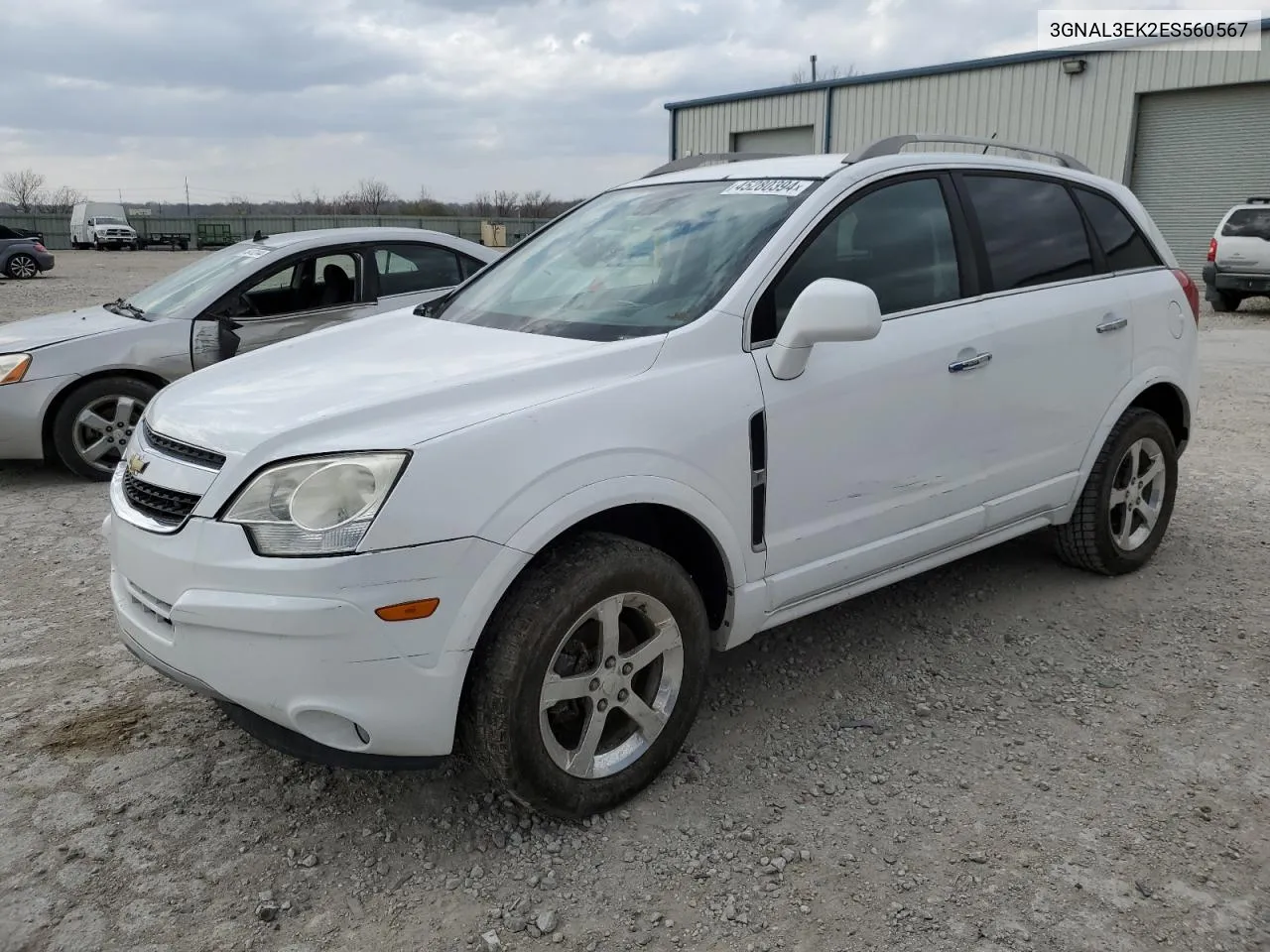 2014 Chevrolet Captiva Lt VIN: 3GNAL3EK2ES560567 Lot: 45280394