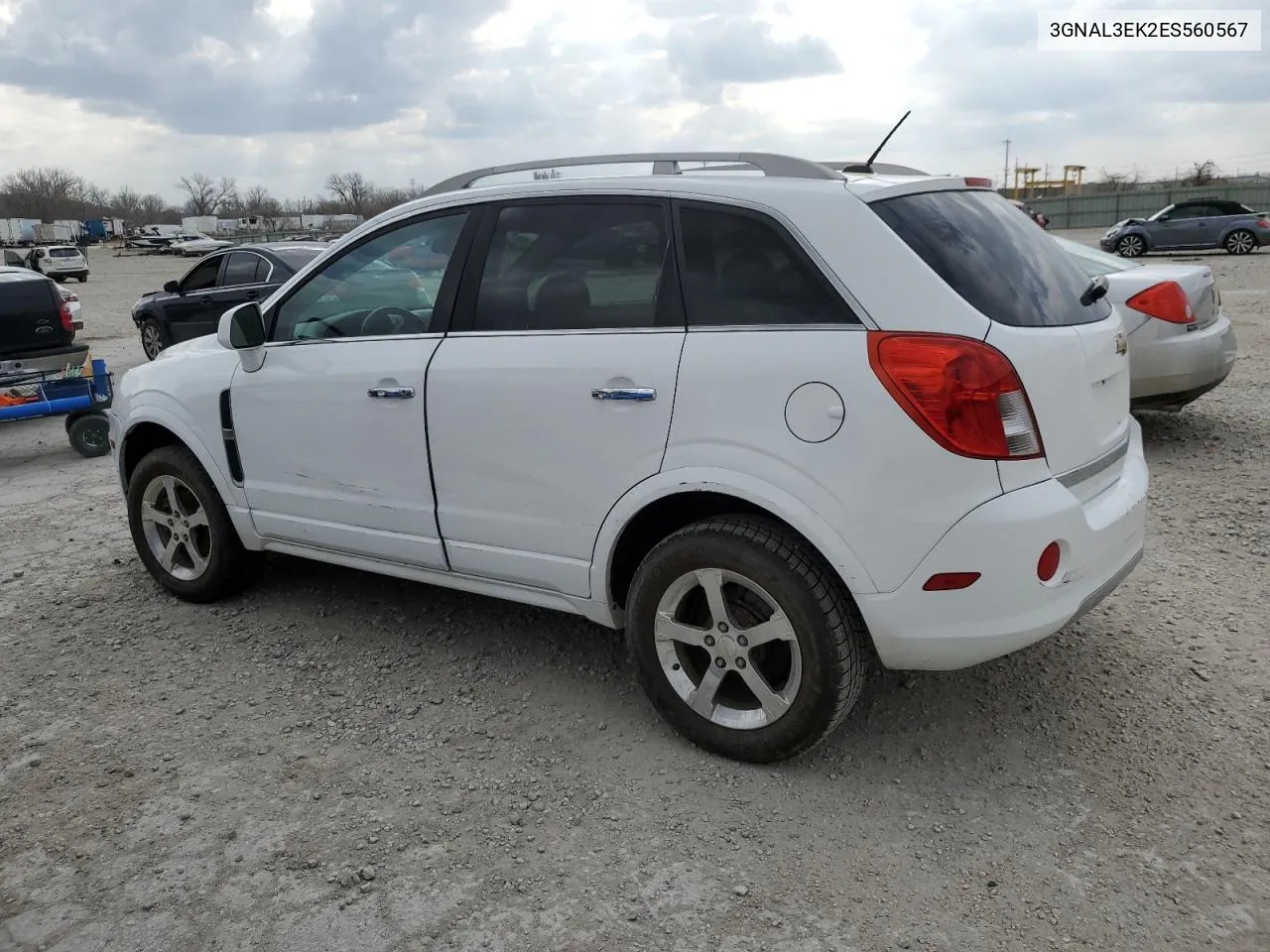 2014 Chevrolet Captiva Lt VIN: 3GNAL3EK2ES560567 Lot: 45280394