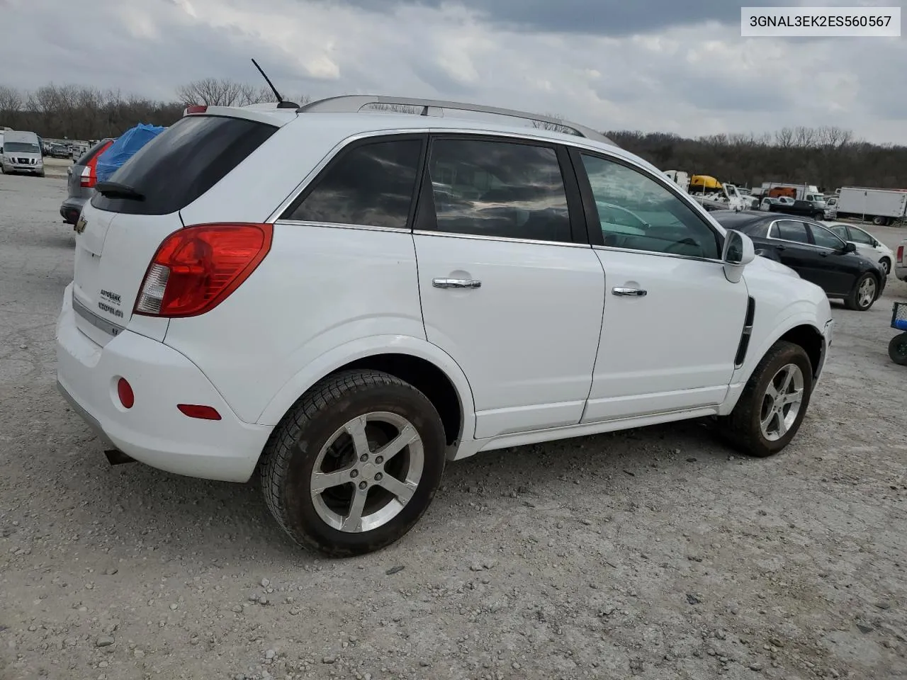 3GNAL3EK2ES560567 2014 Chevrolet Captiva Lt