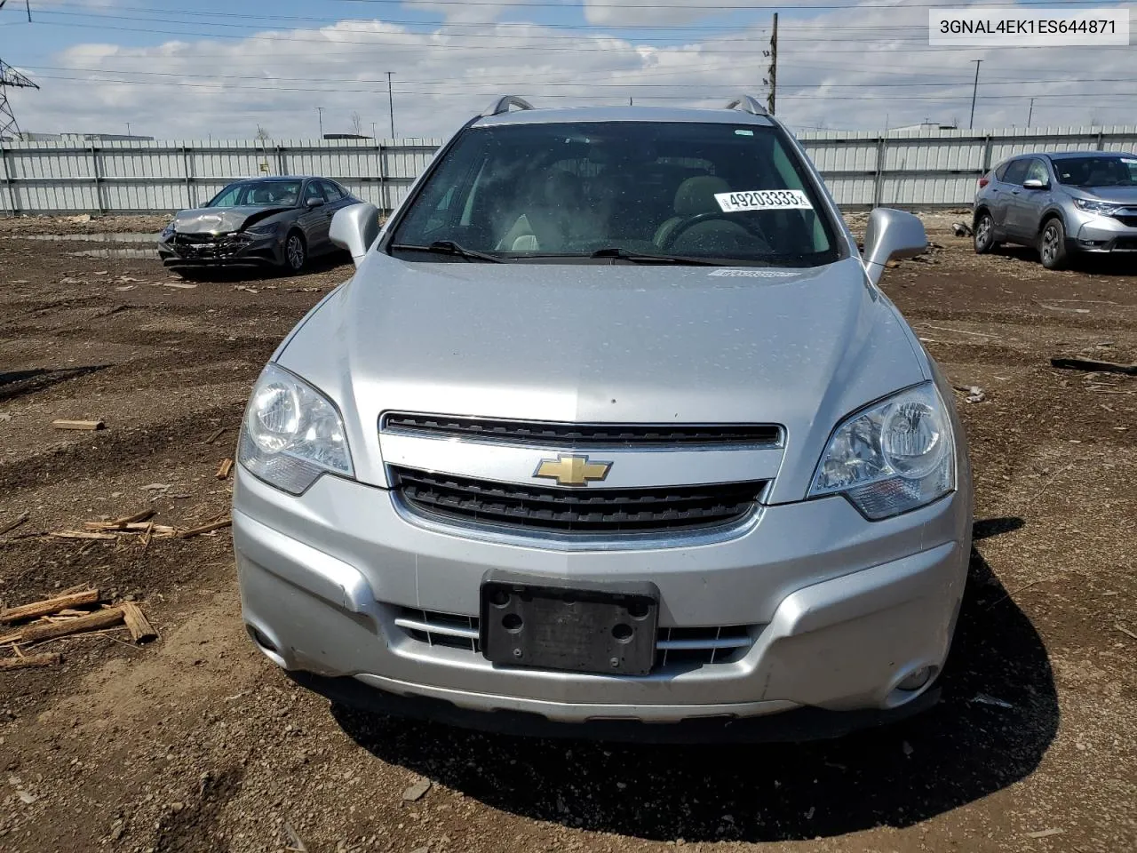 2014 Chevrolet Captiva Ltz VIN: 3GNAL4EK1ES644871 Lot: 49203333