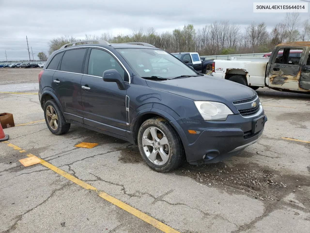 2014 Chevrolet Captiva Ltz VIN: 3GNAL4EK1ES644014 Lot: 49392394