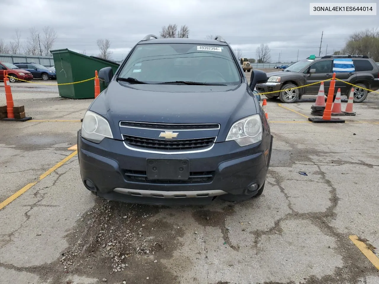 2014 Chevrolet Captiva Ltz VIN: 3GNAL4EK1ES644014 Lot: 49392394