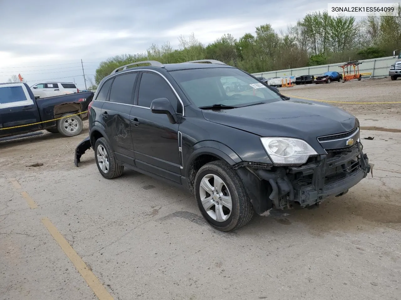 2014 Chevrolet Captiva Ls VIN: 3GNAL2EK1ES564099 Lot: 51160014