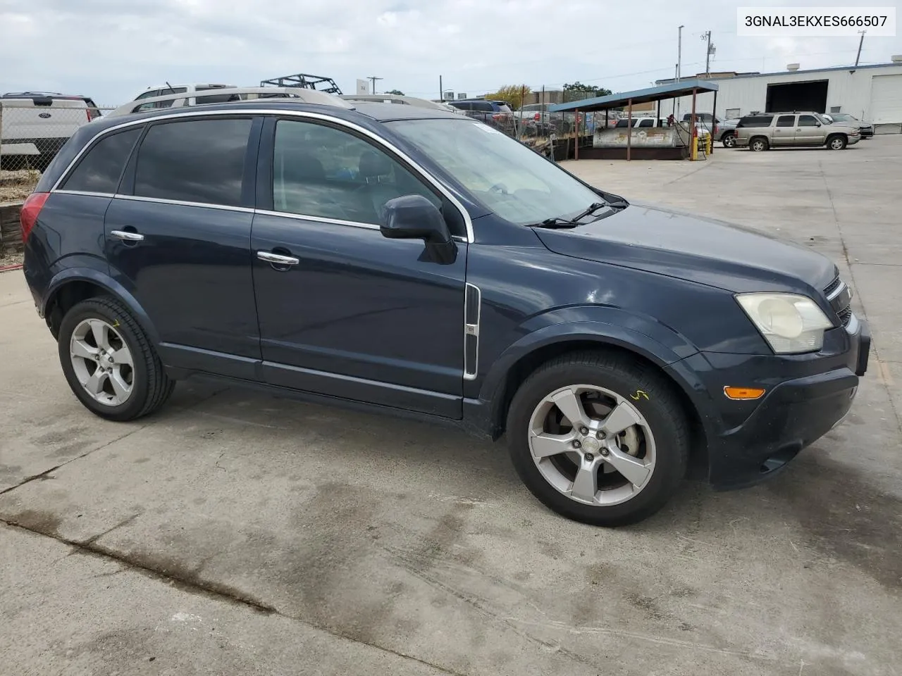 2014 Chevrolet Captiva Lt VIN: 3GNAL3EKXES666507 Lot: 61321254