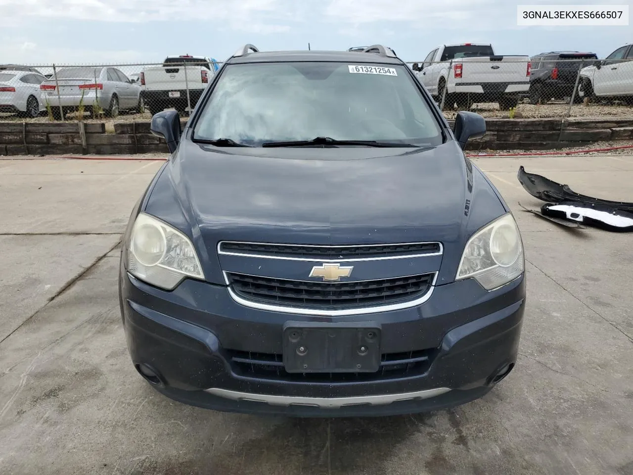 2014 Chevrolet Captiva Lt VIN: 3GNAL3EKXES666507 Lot: 61321254