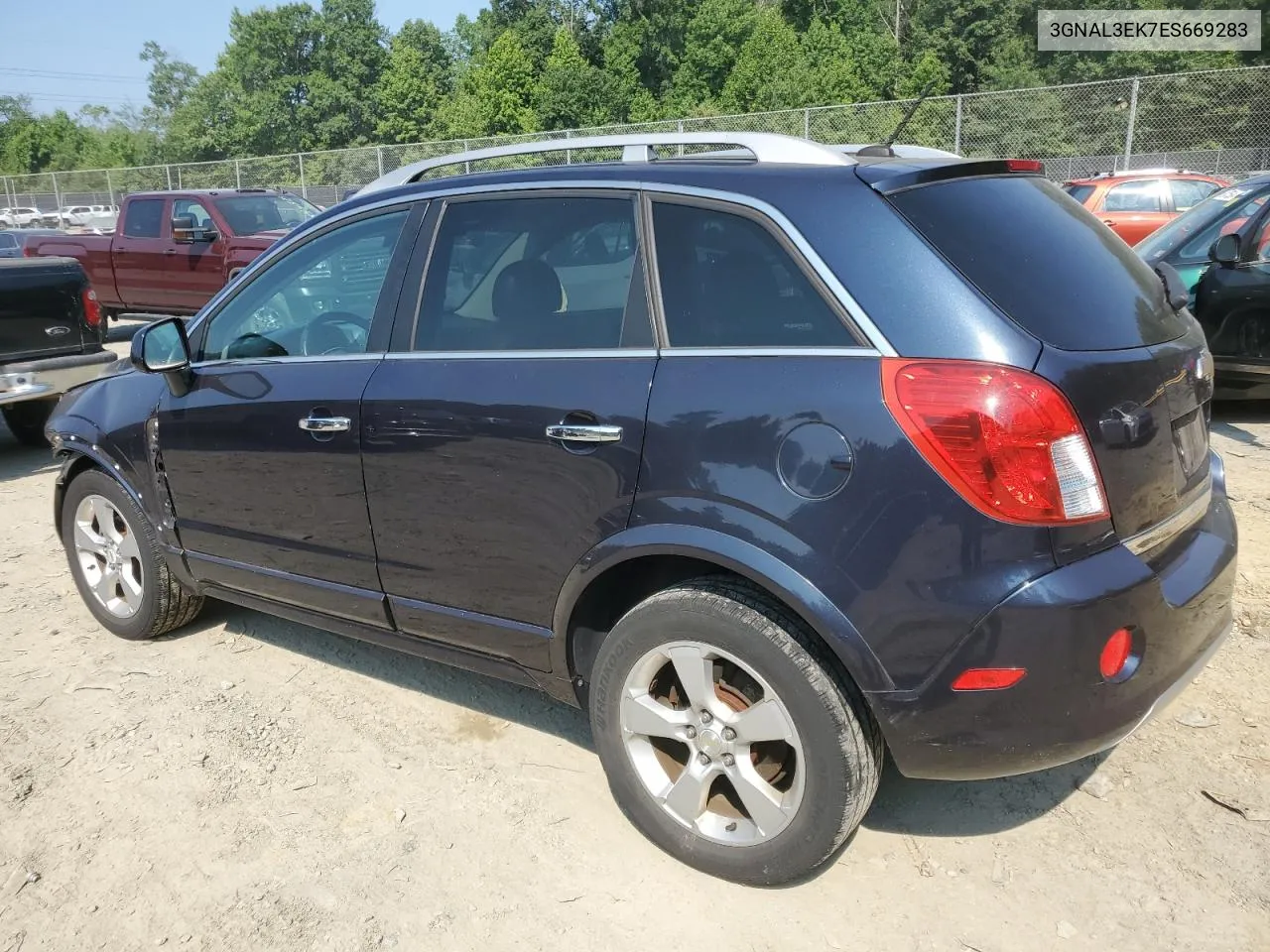 2014 Chevrolet Captiva Lt VIN: 3GNAL3EK7ES669283 Lot: 62049454