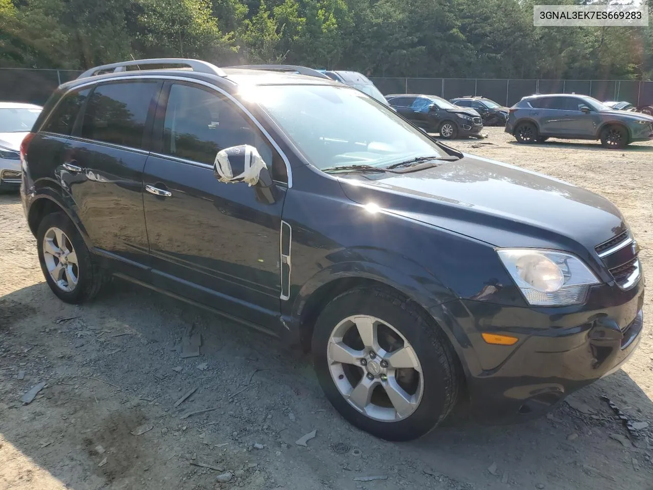 2014 Chevrolet Captiva Lt VIN: 3GNAL3EK7ES669283 Lot: 62049454