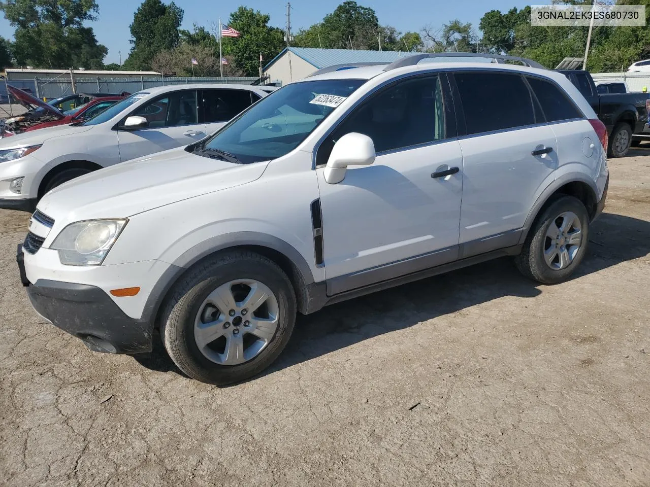 2014 Chevrolet Captiva Ls VIN: 3GNAL2EK3ES680730 Lot: 62263474