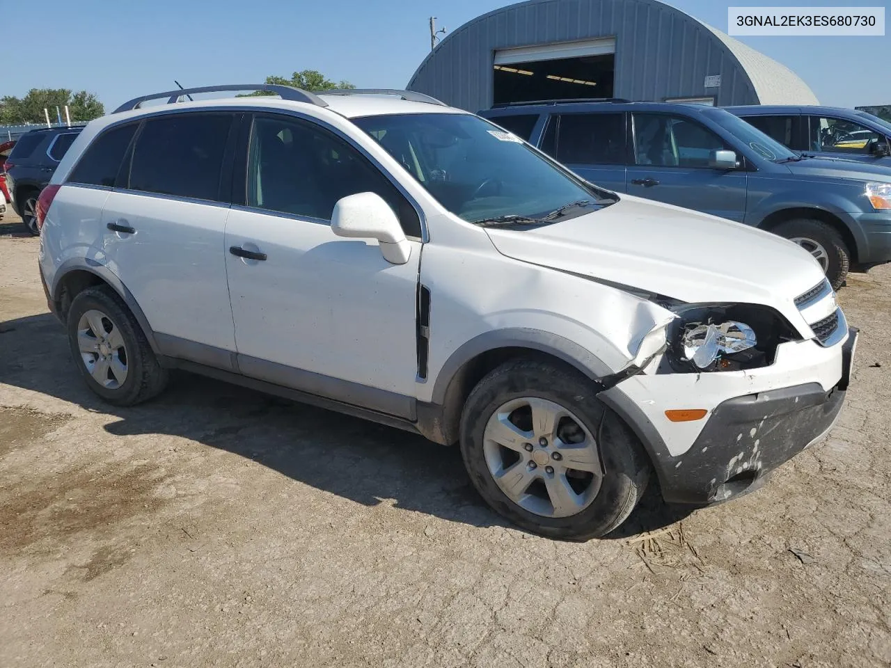 2014 Chevrolet Captiva Ls VIN: 3GNAL2EK3ES680730 Lot: 62263474