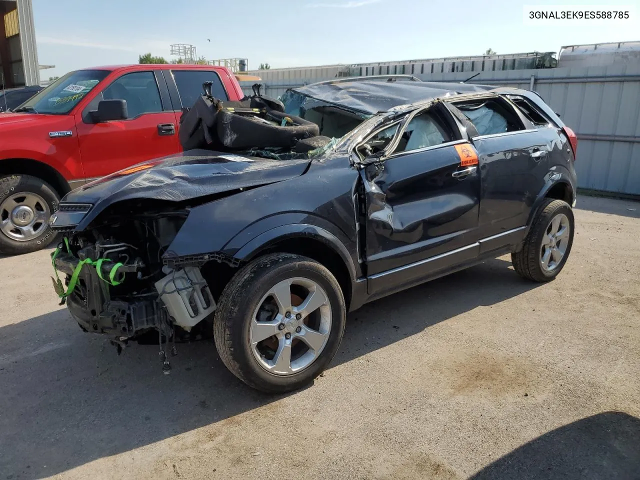 2014 Chevrolet Captiva Lt VIN: 3GNAL3EK9ES588785 Lot: 63174354