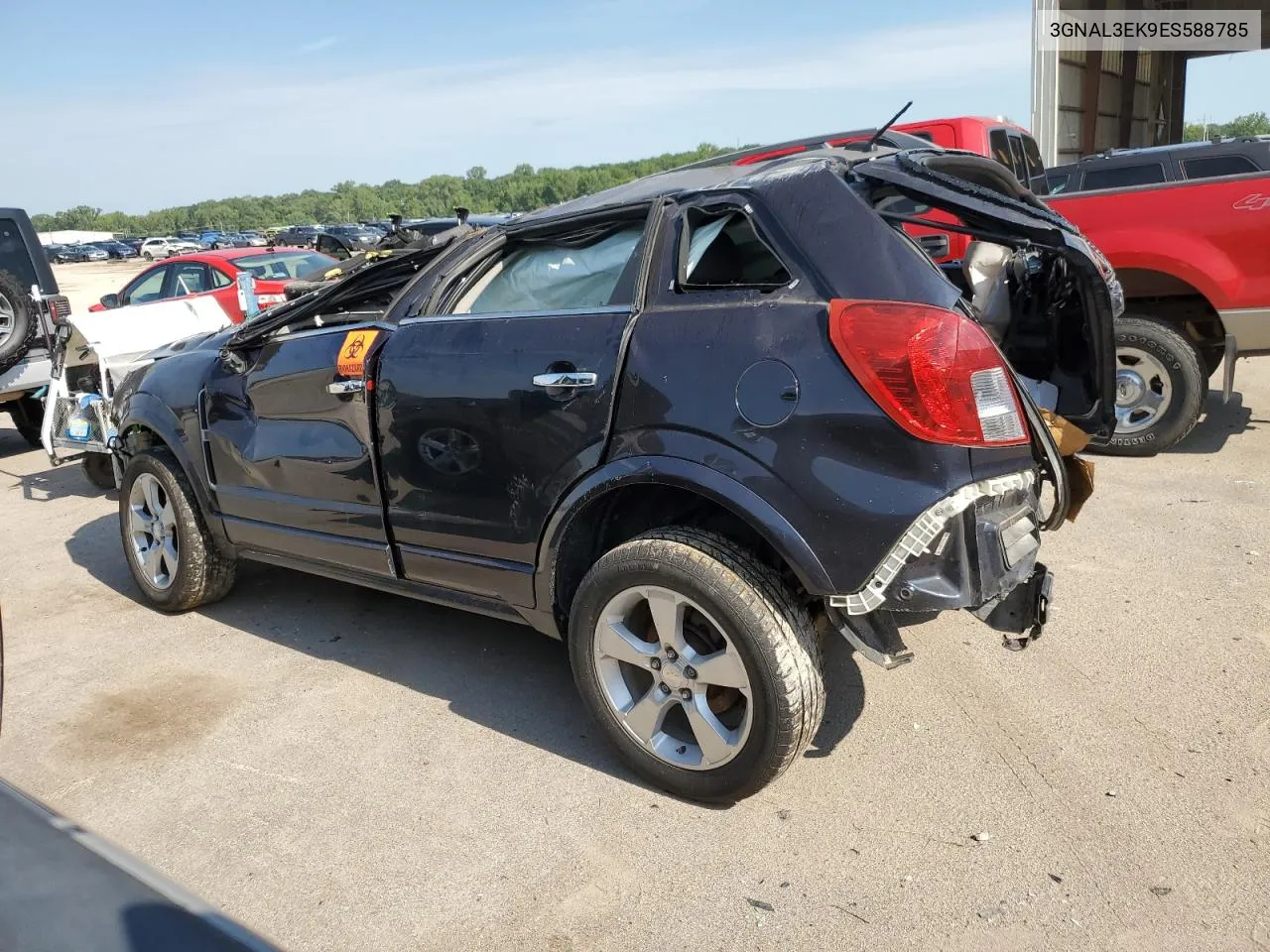 2014 Chevrolet Captiva Lt VIN: 3GNAL3EK9ES588785 Lot: 63174354