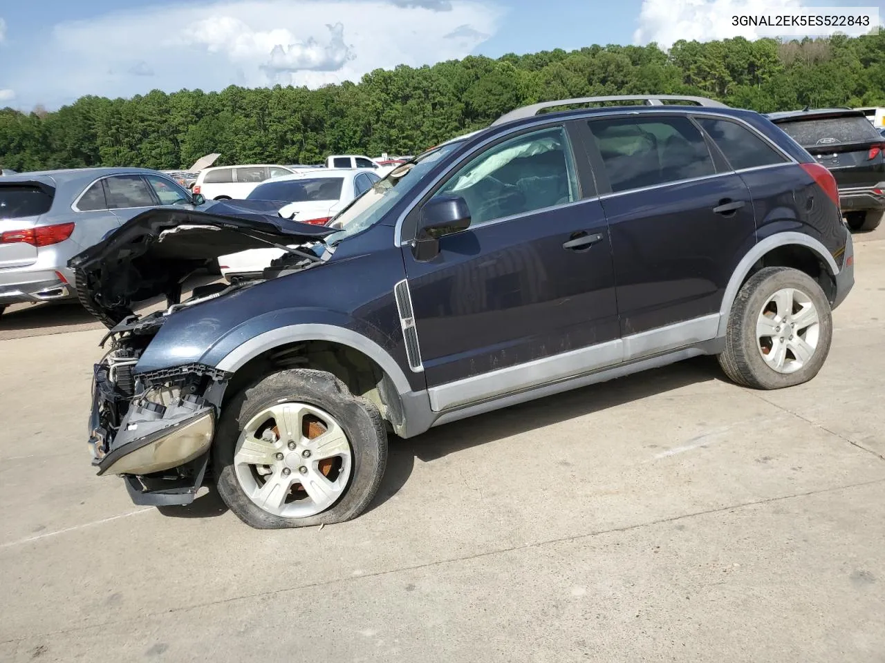 2014 Chevrolet Captiva Ls VIN: 3GNAL2EK5ES522843 Lot: 63340764