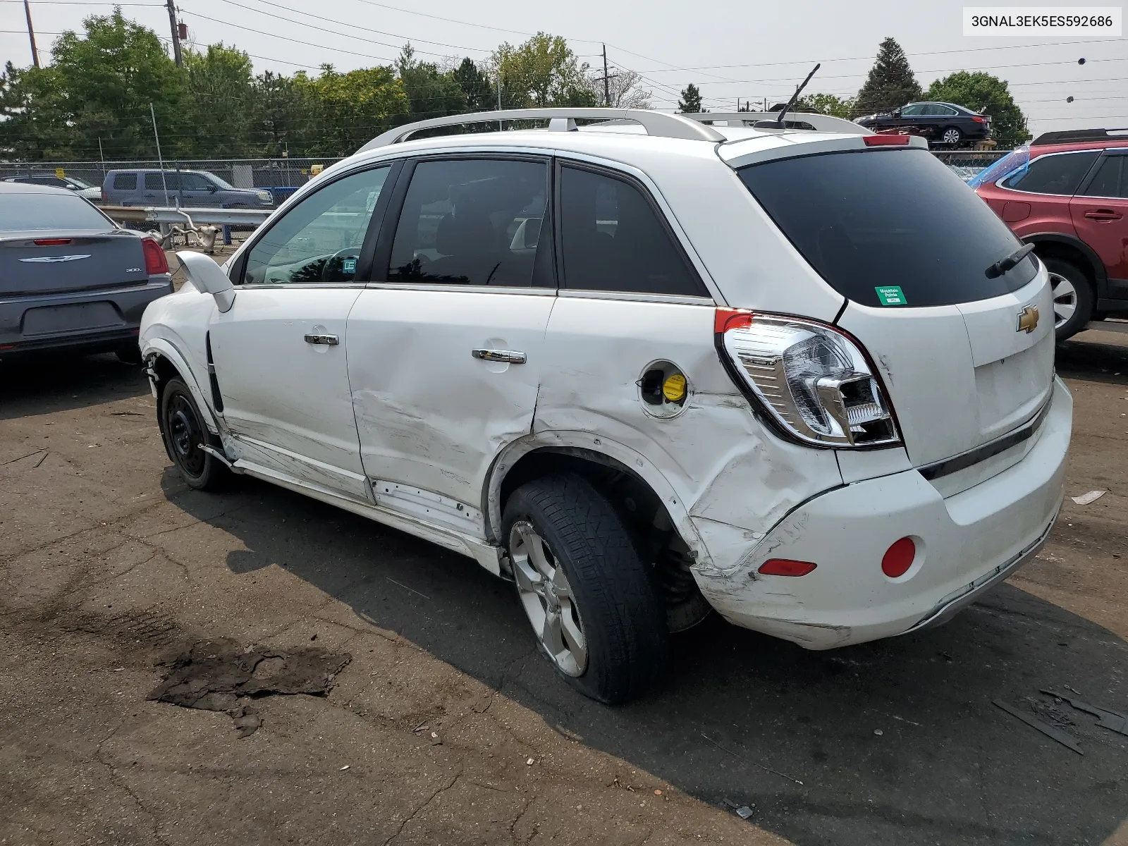 2014 Chevrolet Captiva Lt VIN: 3GNAL3EK5ES592686 Lot: 64260684