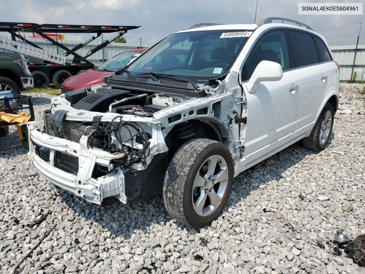 2014 Chevrolet Captiva Ltz VIN: 3GNAL4EK0ES604961 Lot: 64809554