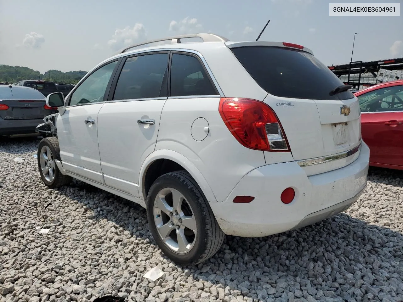 2014 Chevrolet Captiva Ltz VIN: 3GNAL4EK0ES604961 Lot: 64809554