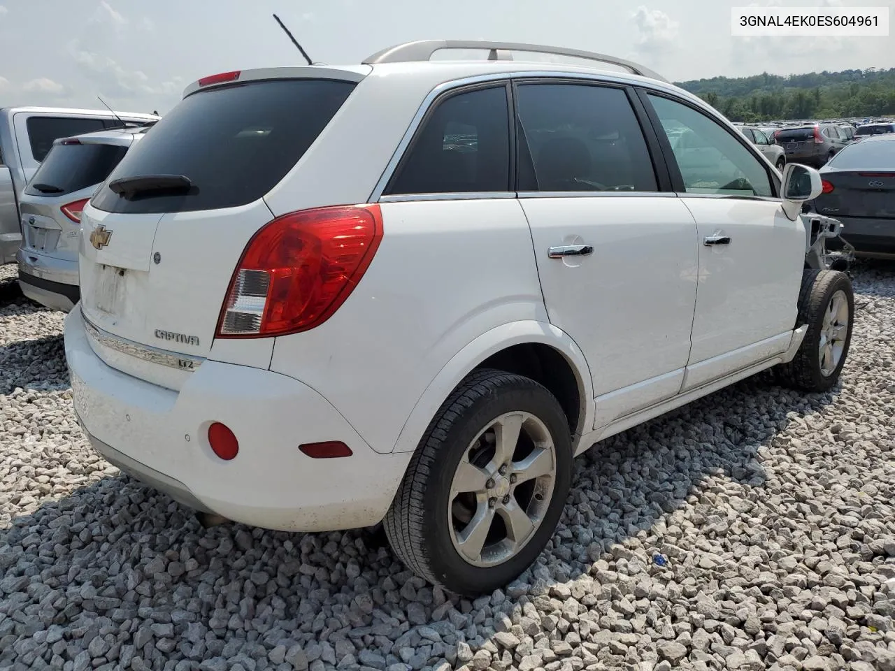 2014 Chevrolet Captiva Ltz VIN: 3GNAL4EK0ES604961 Lot: 64809554