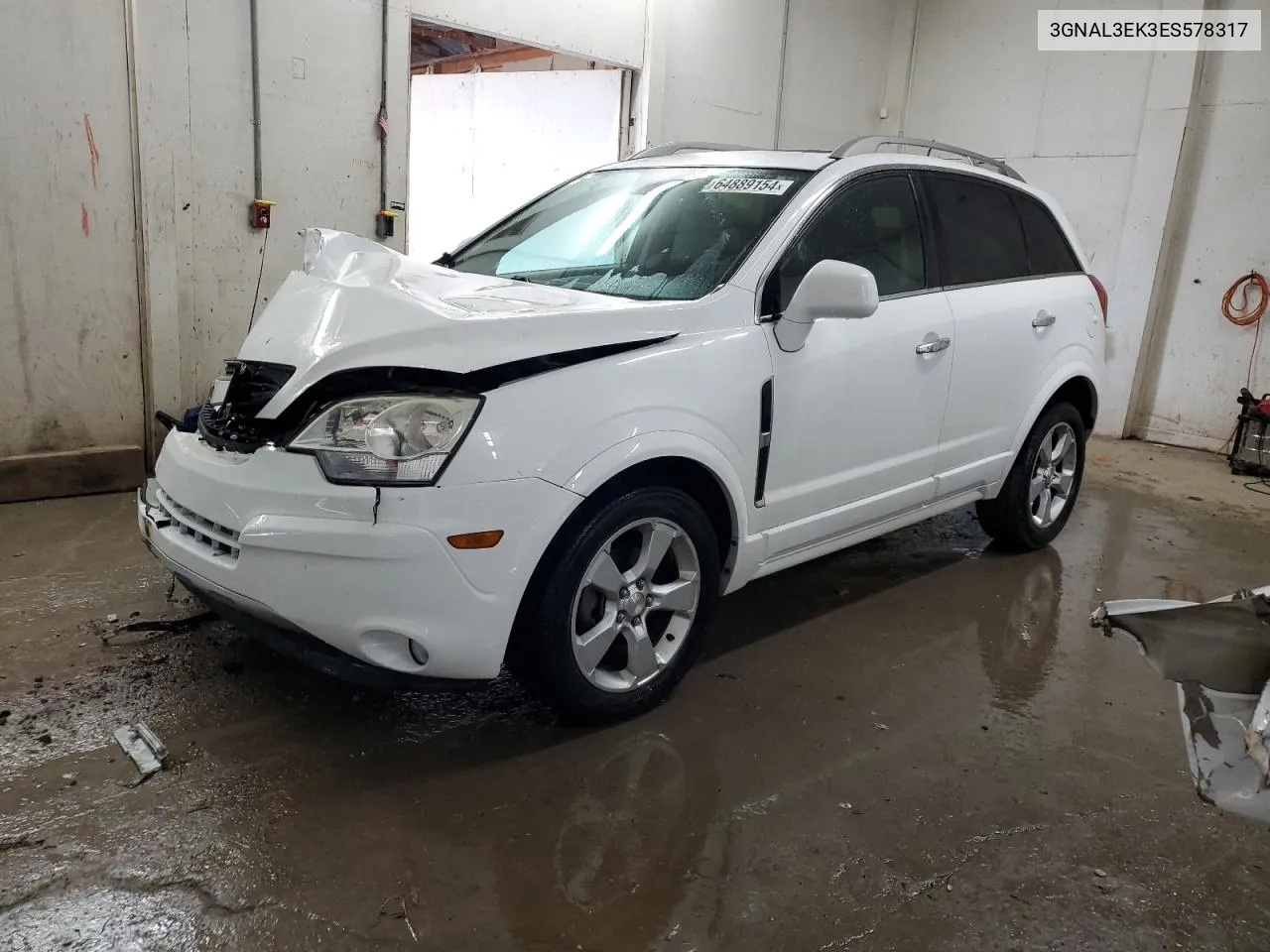 2014 Chevrolet Captiva Lt VIN: 3GNAL3EK3ES578317 Lot: 64889154