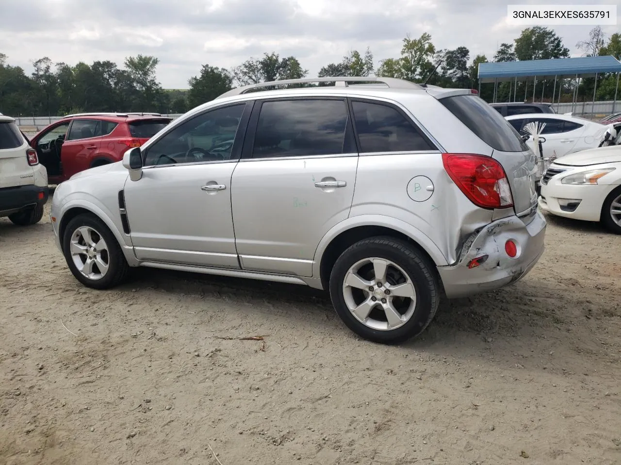 2014 Chevrolet Captiva Lt VIN: 3GNAL3EKXES635791 Lot: 66306354