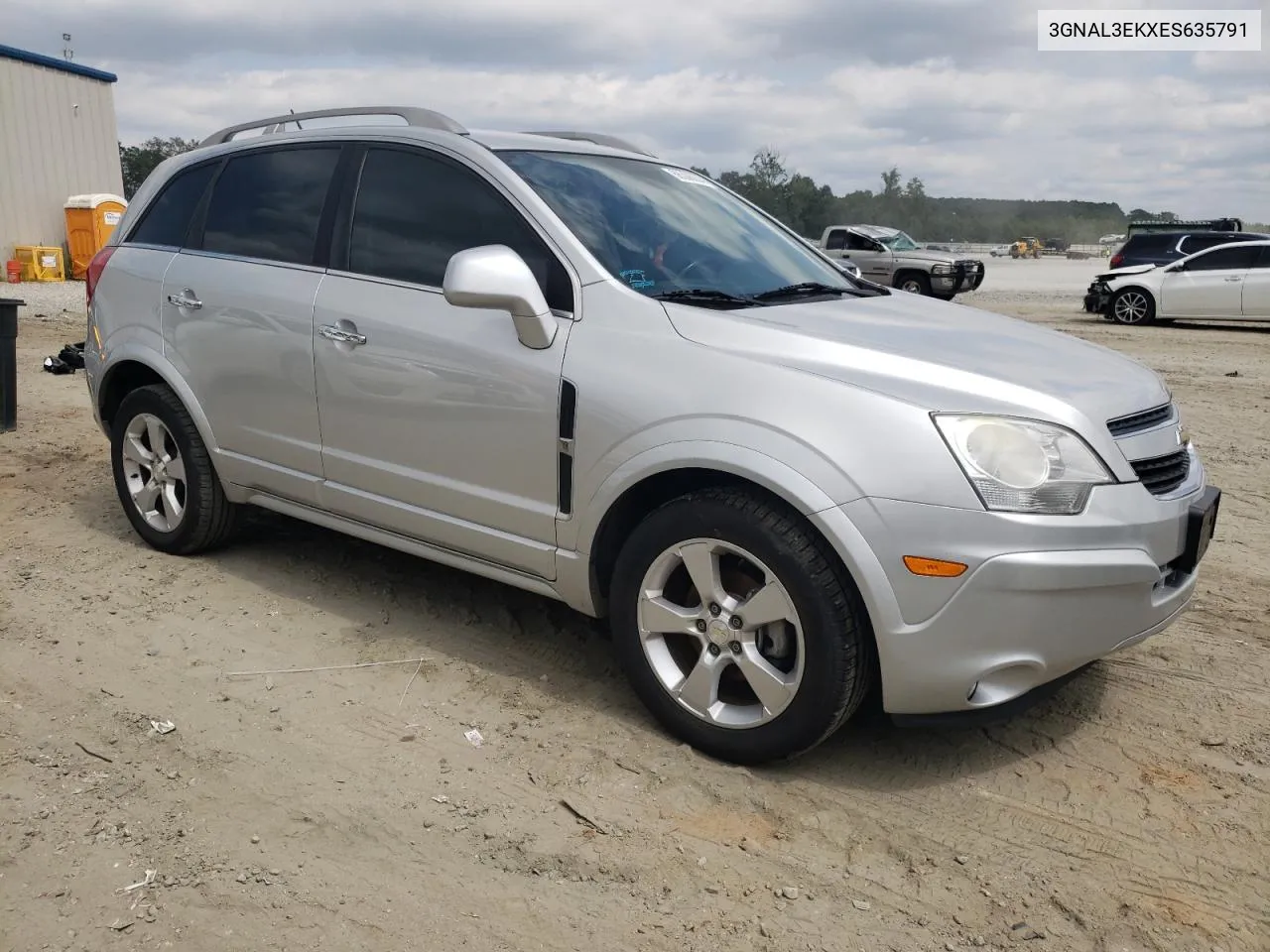 3GNAL3EKXES635791 2014 Chevrolet Captiva Lt