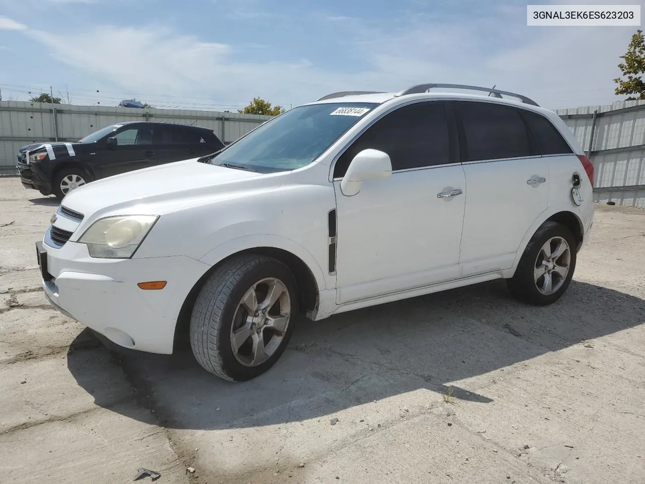 2014 Chevrolet Captiva Lt VIN: 3GNAL3EK6ES623203 Lot: 66838144