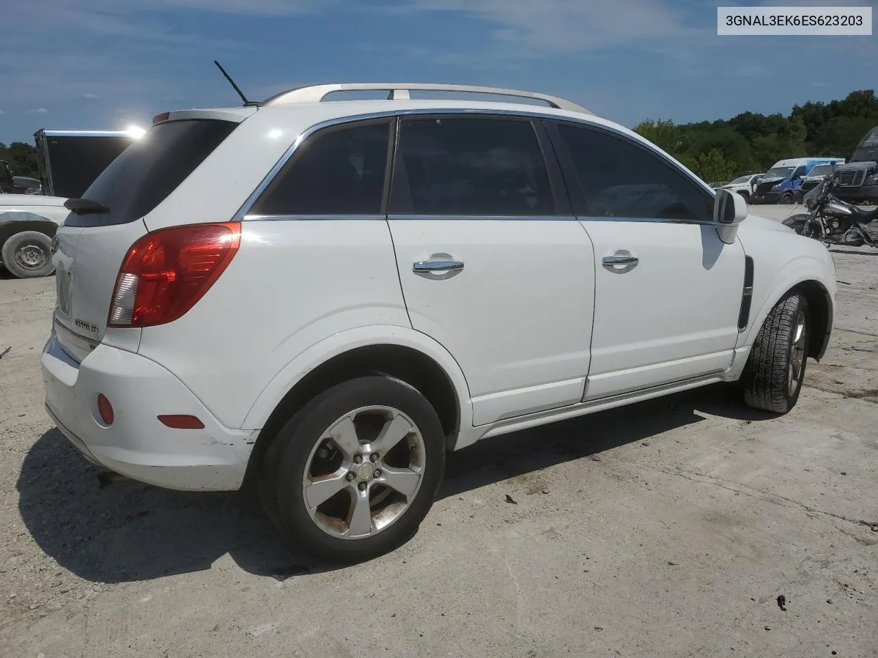 2014 Chevrolet Captiva Lt VIN: 3GNAL3EK6ES623203 Lot: 66838144