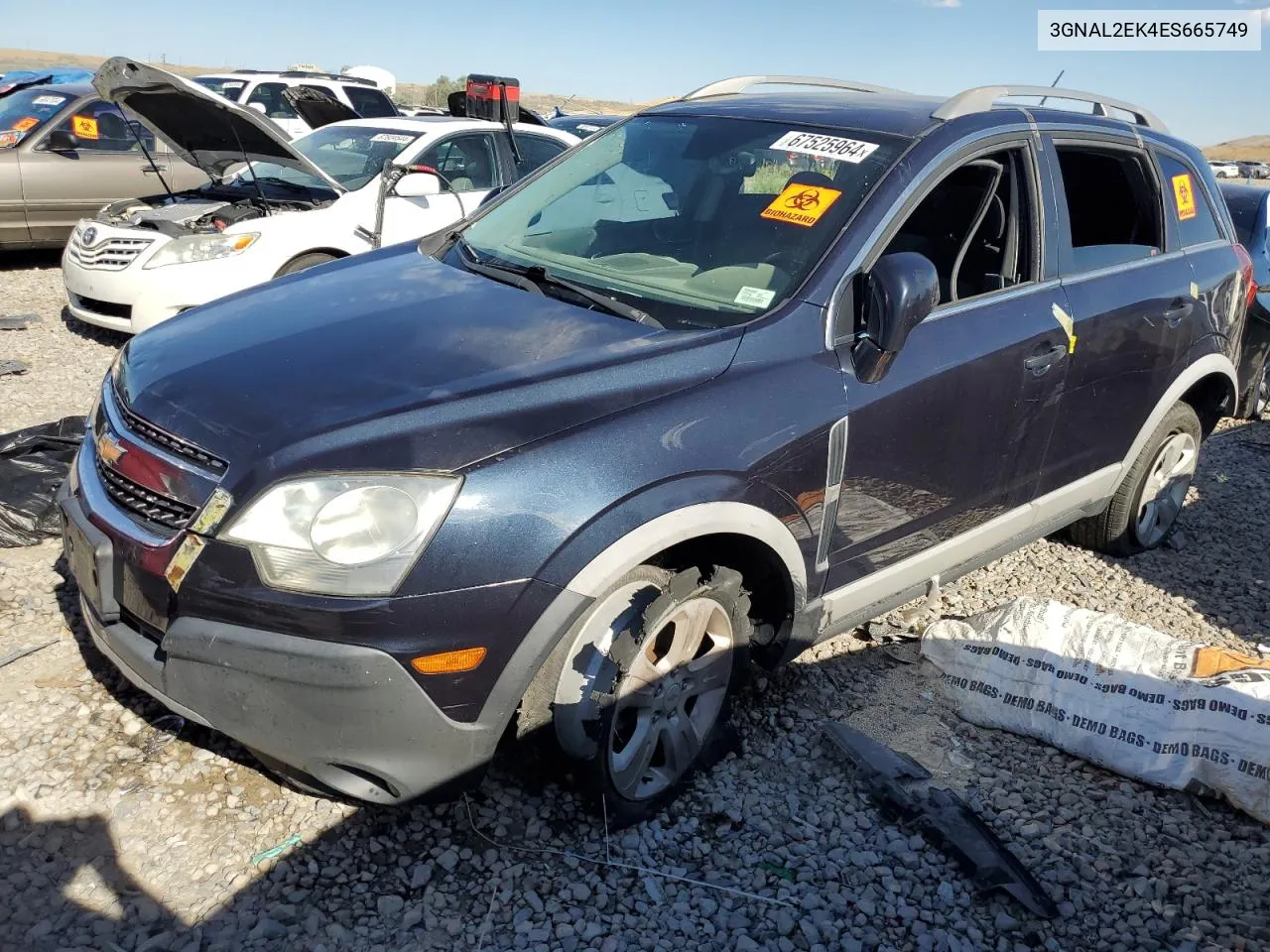 2014 Chevrolet Captiva Ls VIN: 3GNAL2EK4ES665749 Lot: 67525964