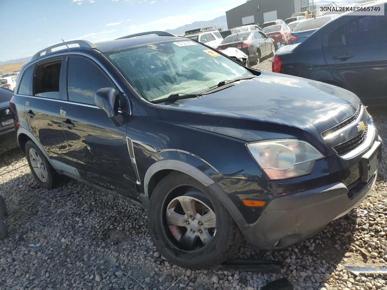 3GNAL2EK4ES665749 2014 Chevrolet Captiva Ls