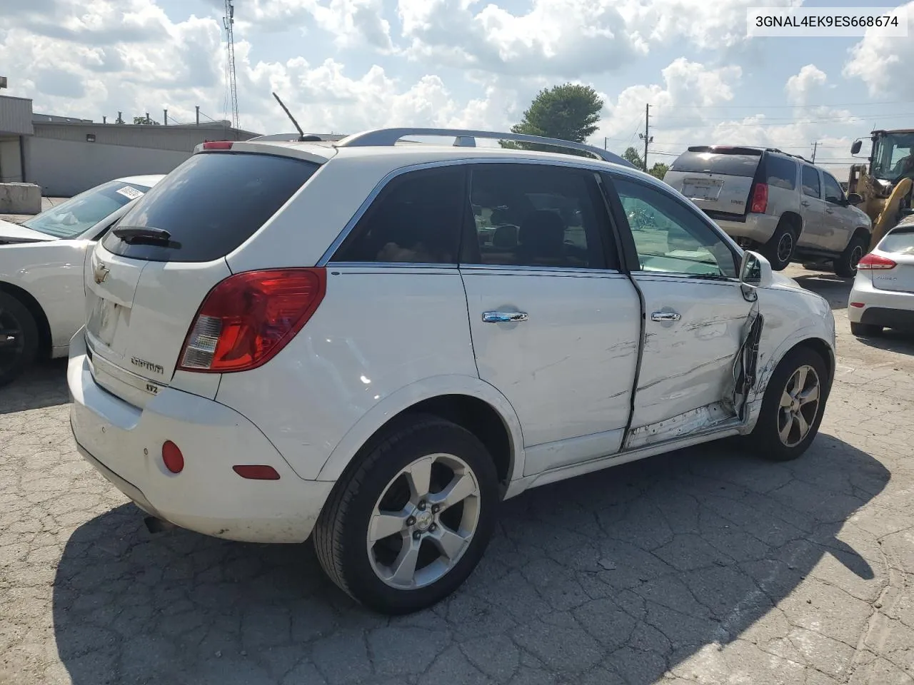 2014 Chevrolet Captiva Ltz VIN: 3GNAL4EK9ES668674 Lot: 68276454