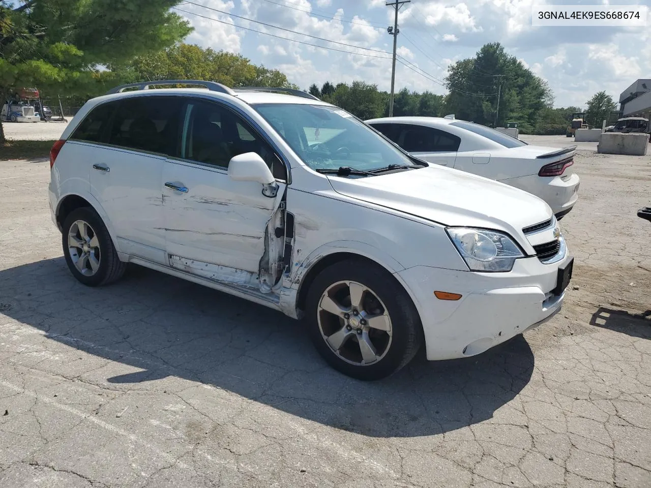 2014 Chevrolet Captiva Ltz VIN: 3GNAL4EK9ES668674 Lot: 68276454