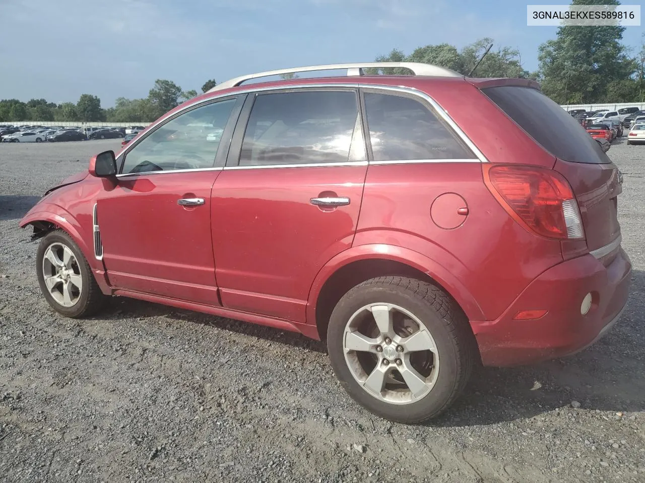 2014 Chevrolet Captiva Lt VIN: 3GNAL3EKXES589816 Lot: 69230384