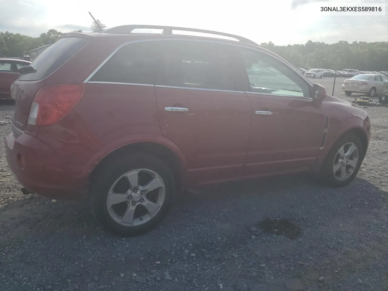 2014 Chevrolet Captiva Lt VIN: 3GNAL3EKXES589816 Lot: 69230384