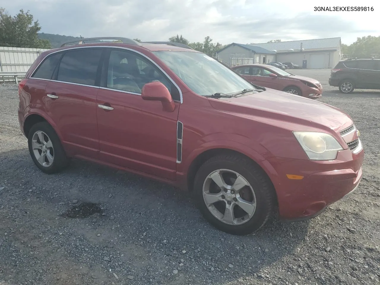 2014 Chevrolet Captiva Lt VIN: 3GNAL3EKXES589816 Lot: 69230384