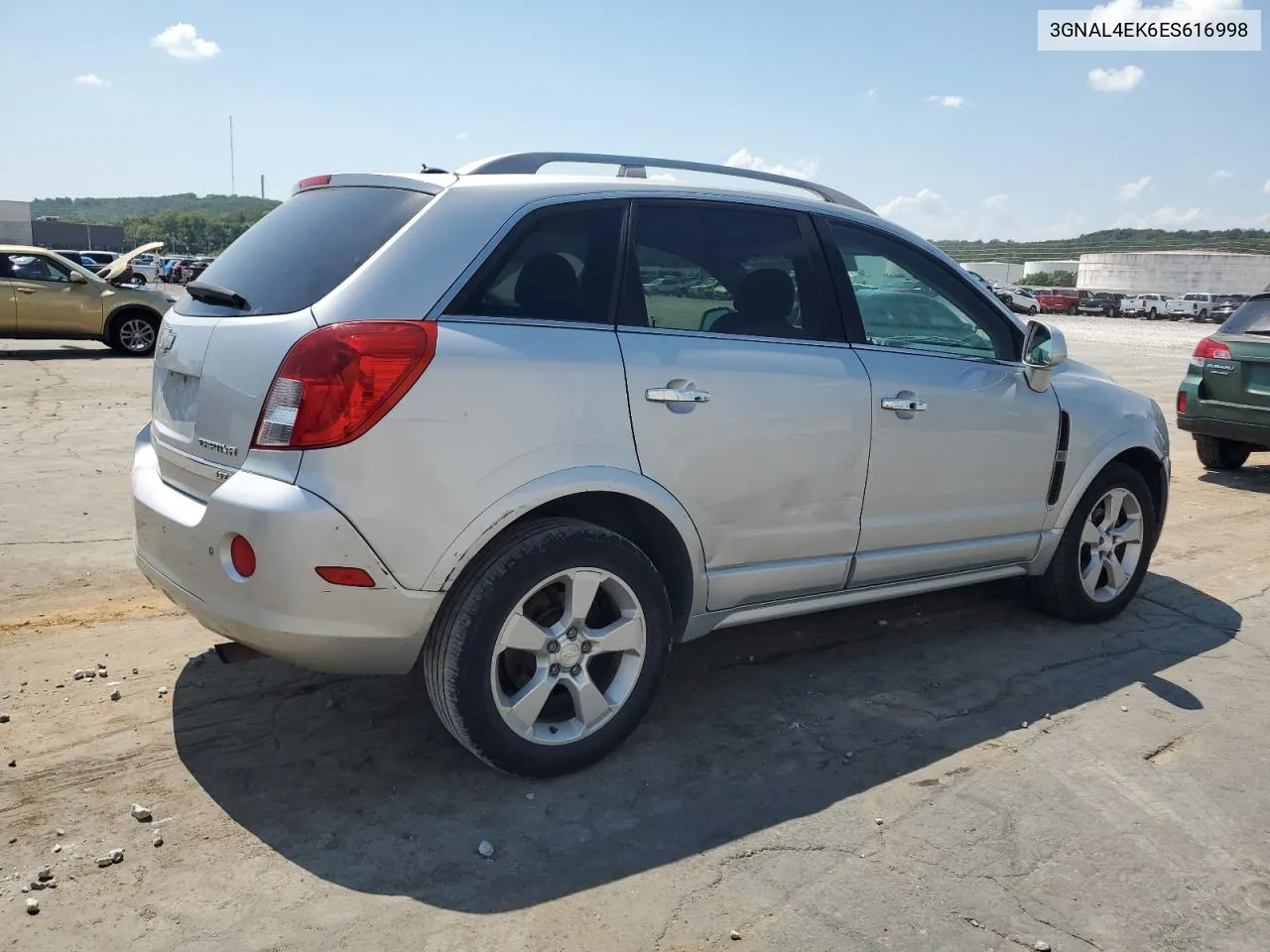 2014 Chevrolet Captiva Ltz VIN: 3GNAL4EK6ES616998 Lot: 69316954