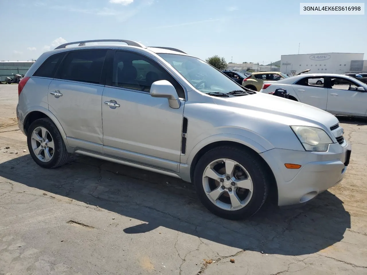 2014 Chevrolet Captiva Ltz VIN: 3GNAL4EK6ES616998 Lot: 69316954