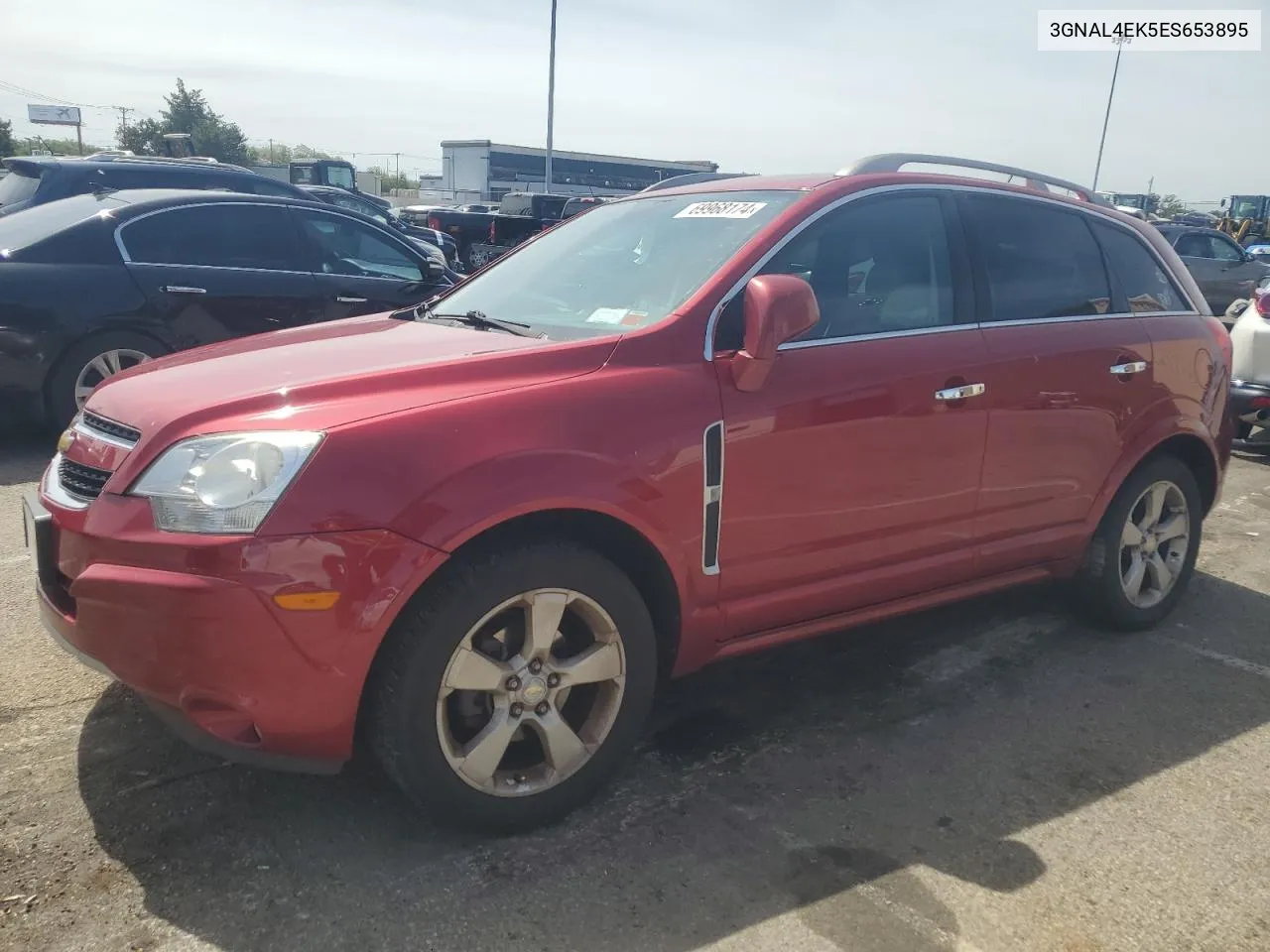 2014 Chevrolet Captiva Ltz VIN: 3GNAL4EK5ES653895 Lot: 69968174