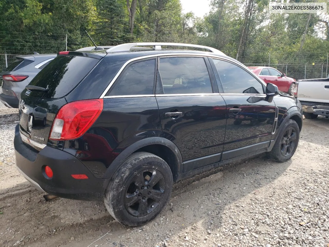 2014 Chevrolet Captiva Ls VIN: 3GNAL2EK0ES586675 Lot: 70558614