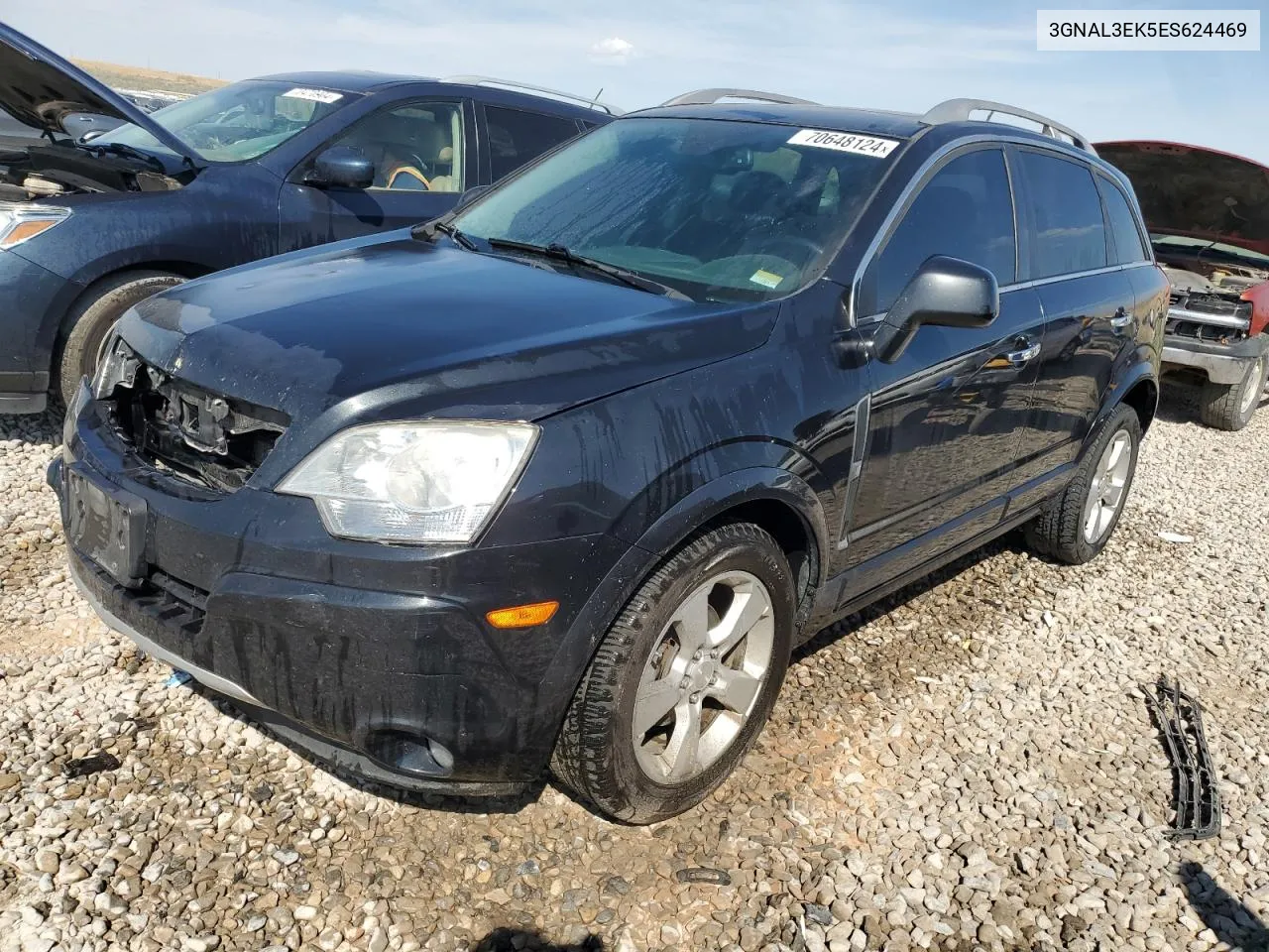 2014 Chevrolet Captiva Lt VIN: 3GNAL3EK5ES624469 Lot: 70648124