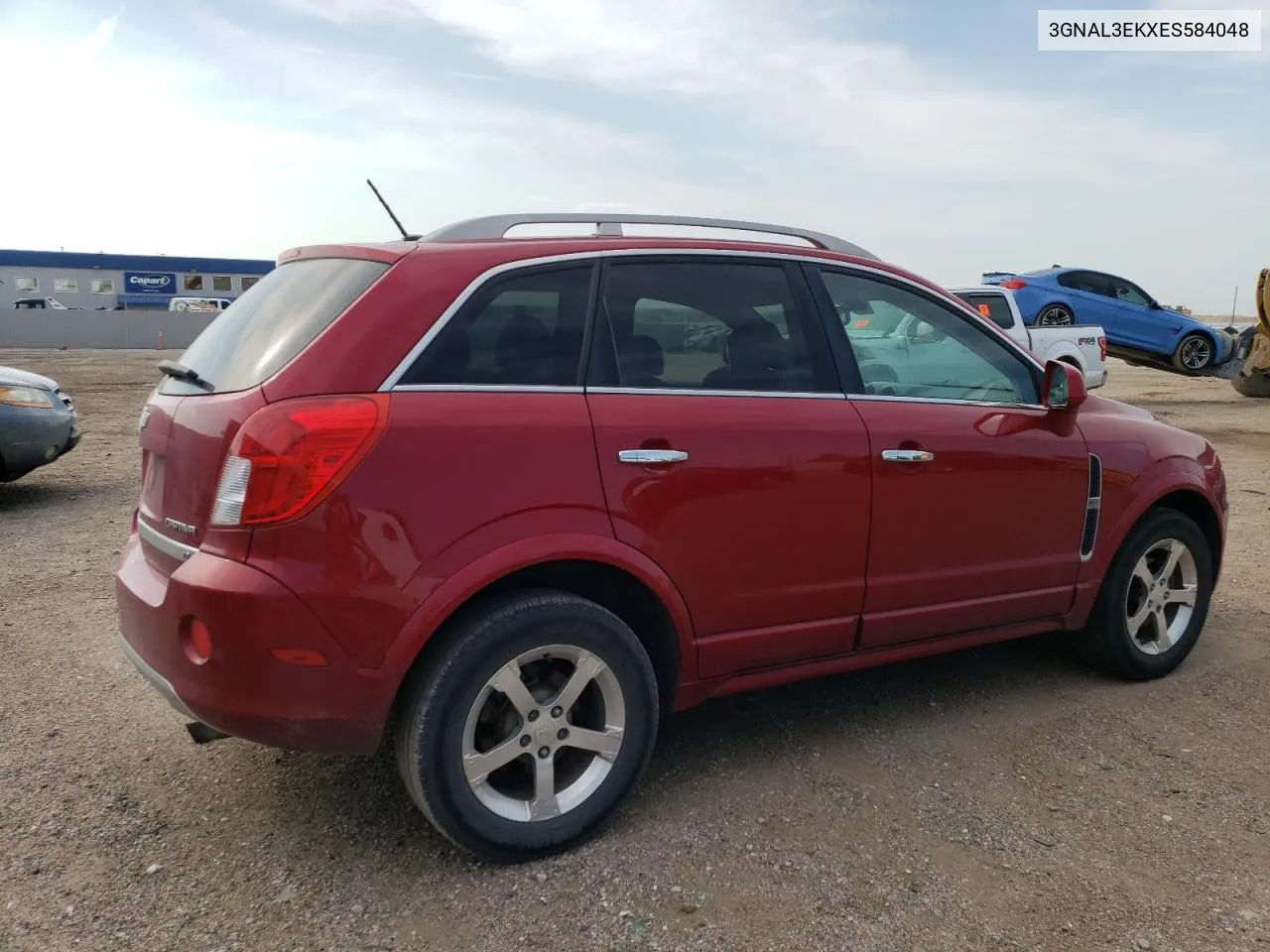 2014 Chevrolet Captiva Lt VIN: 3GNAL3EKXES584048 Lot: 70843074