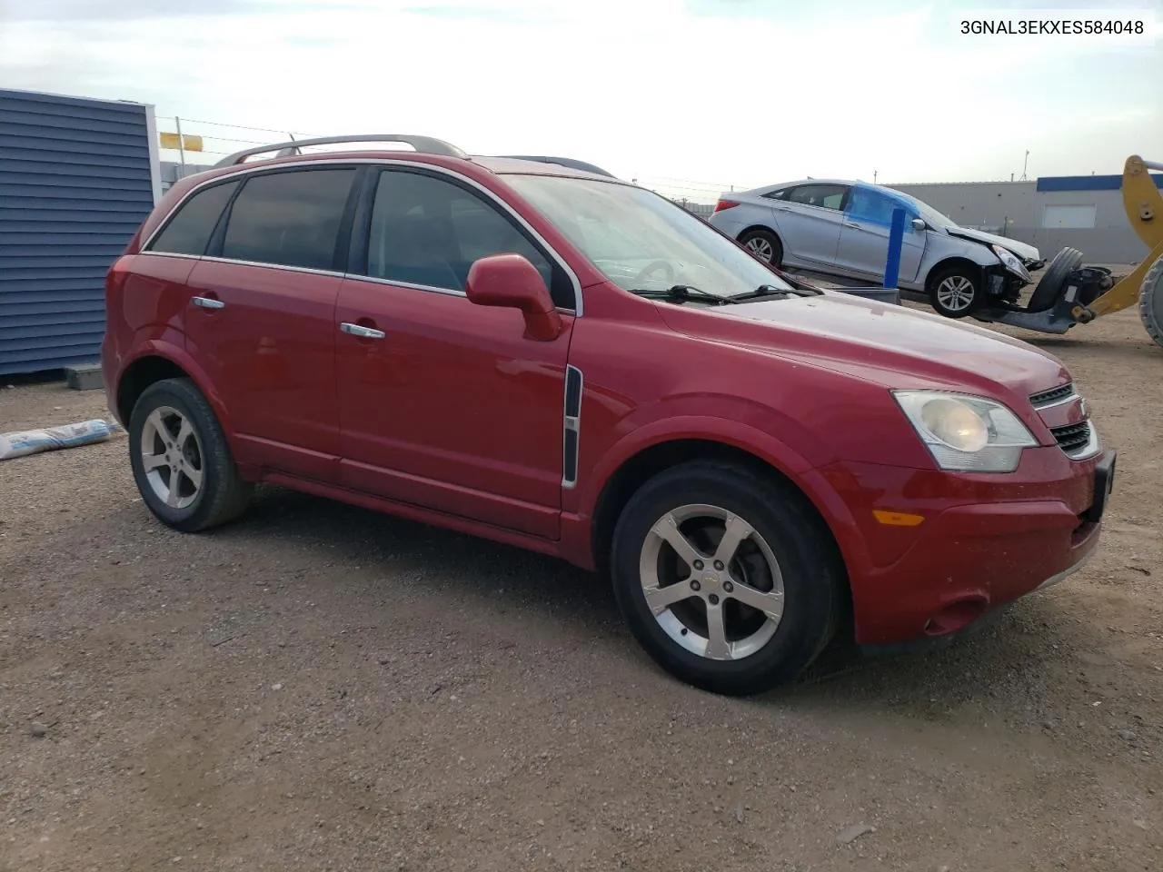 2014 Chevrolet Captiva Lt VIN: 3GNAL3EKXES584048 Lot: 70843074