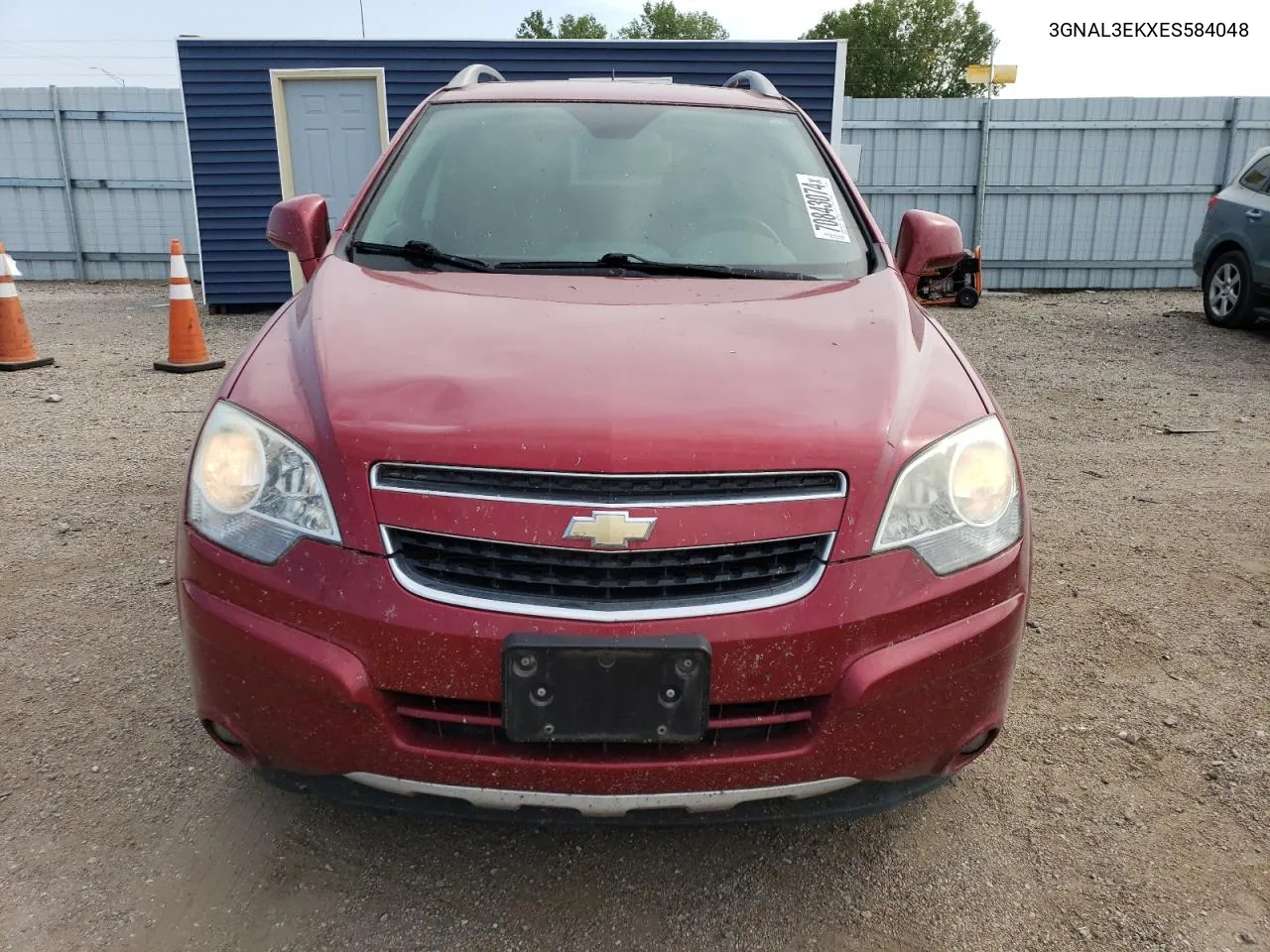 2014 Chevrolet Captiva Lt VIN: 3GNAL3EKXES584048 Lot: 70843074