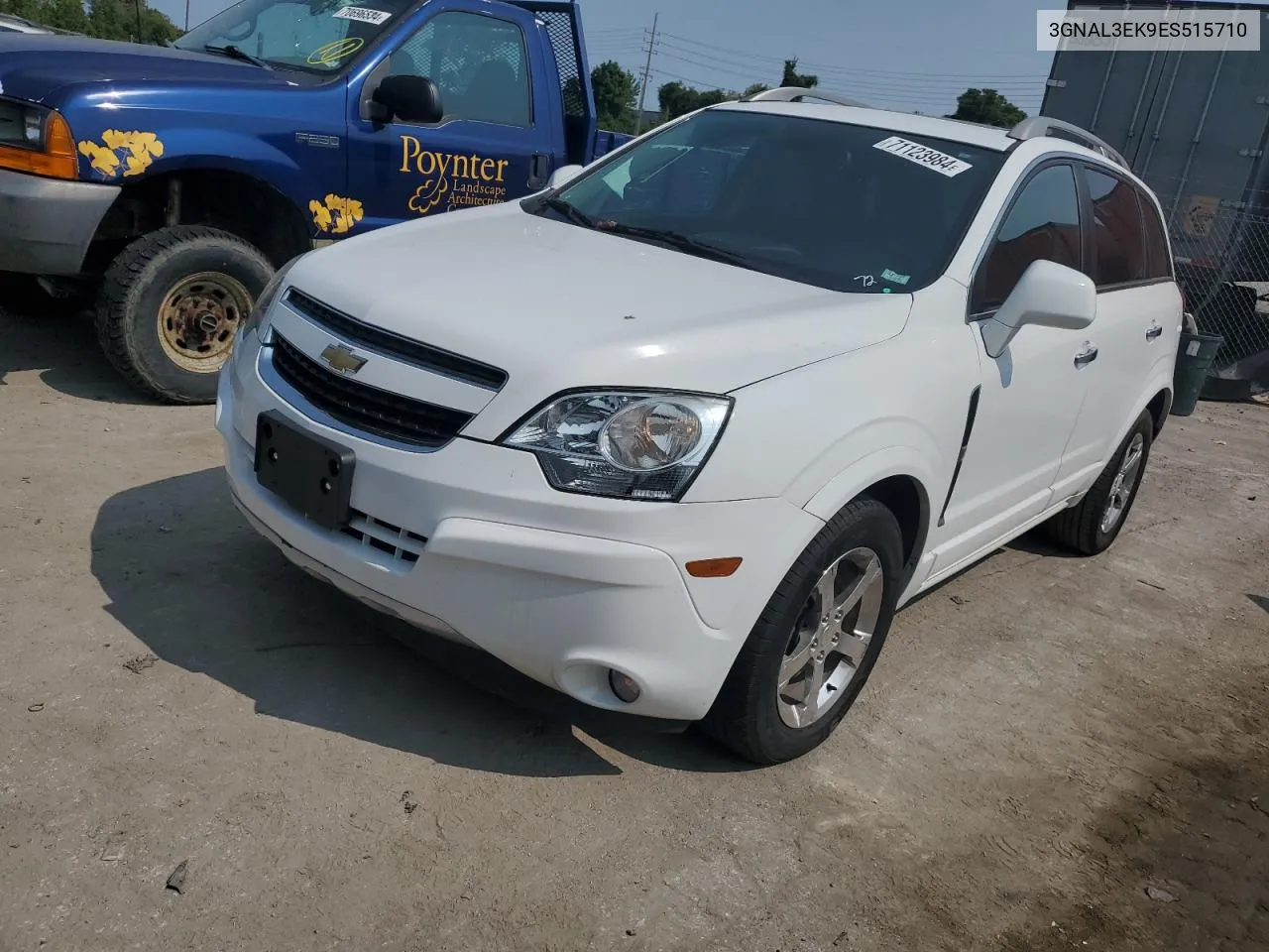 2014 Chevrolet Captiva Lt VIN: 3GNAL3EK9ES515710 Lot: 71123984