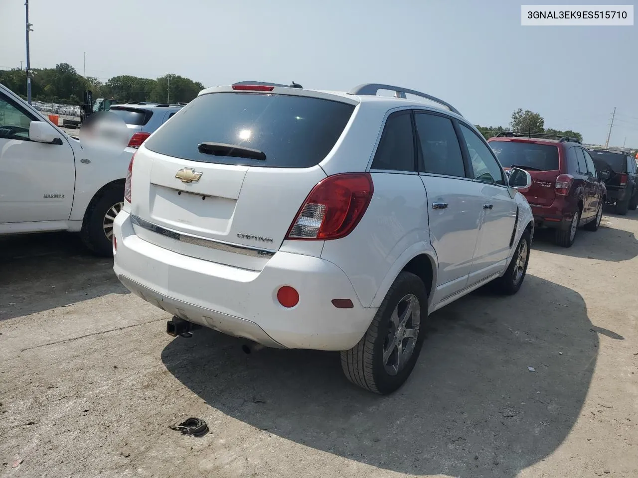 2014 Chevrolet Captiva Lt VIN: 3GNAL3EK9ES515710 Lot: 71123984