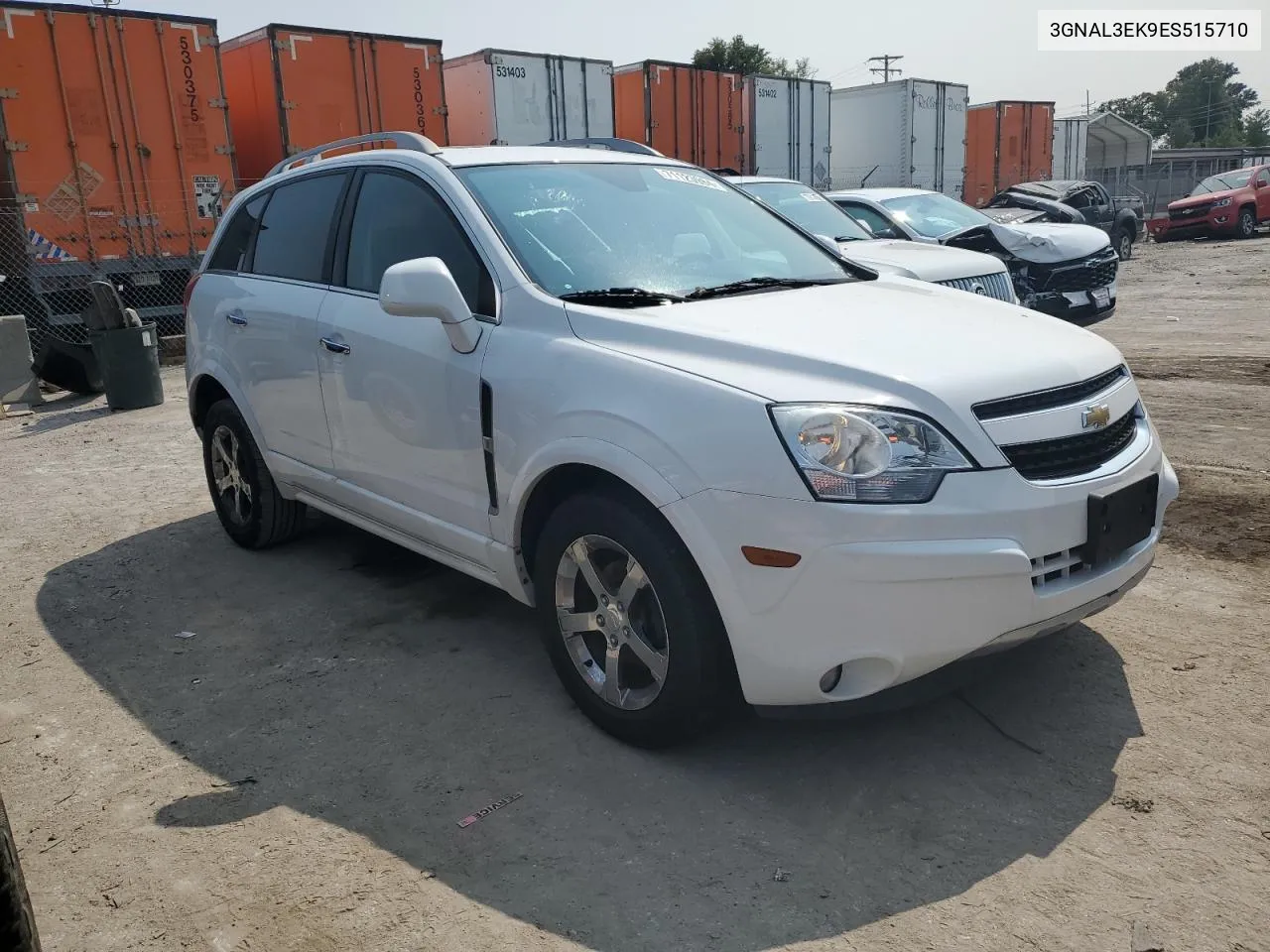 2014 Chevrolet Captiva Lt VIN: 3GNAL3EK9ES515710 Lot: 71123984