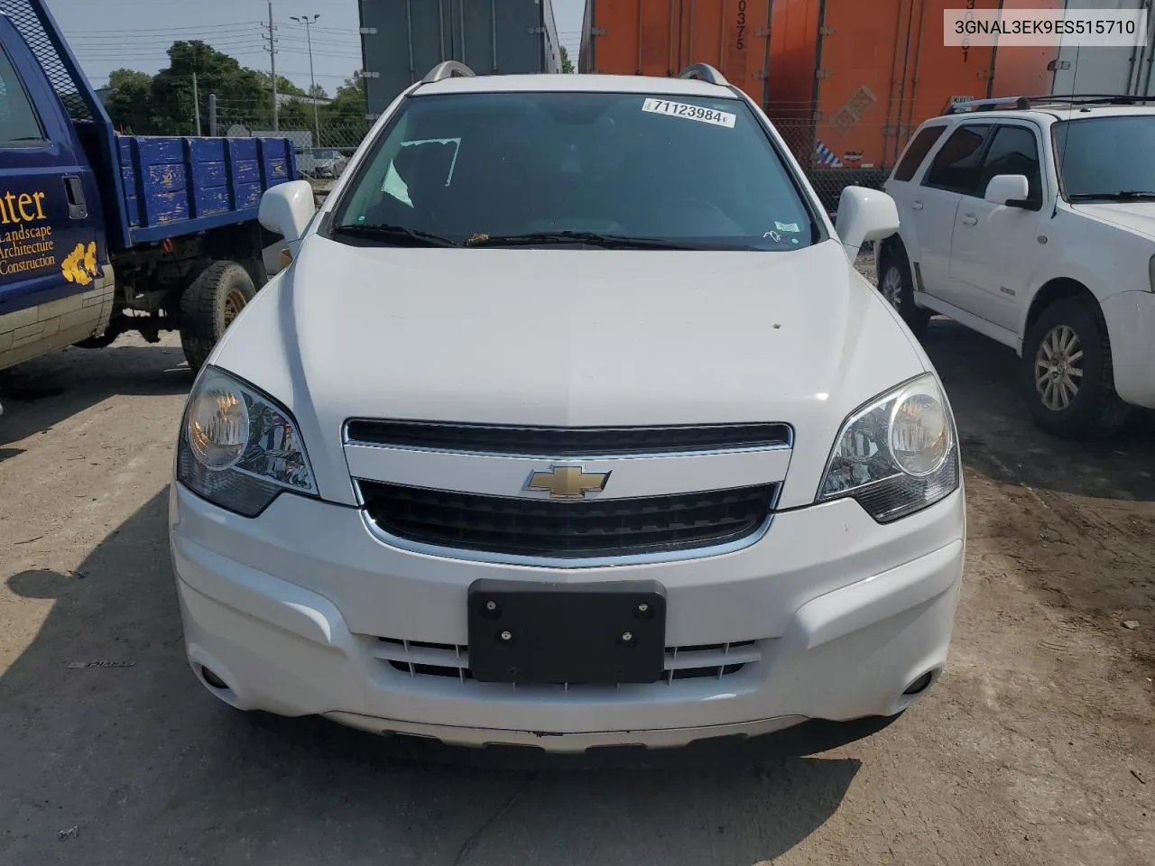 2014 Chevrolet Captiva Lt VIN: 3GNAL3EK9ES515710 Lot: 71123984