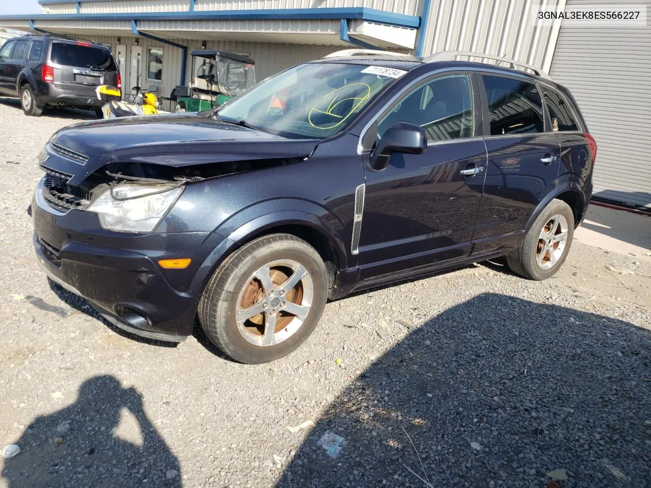 2014 Chevrolet Captiva Lt VIN: 3GNAL3EK8ES566227 Lot: 71178734