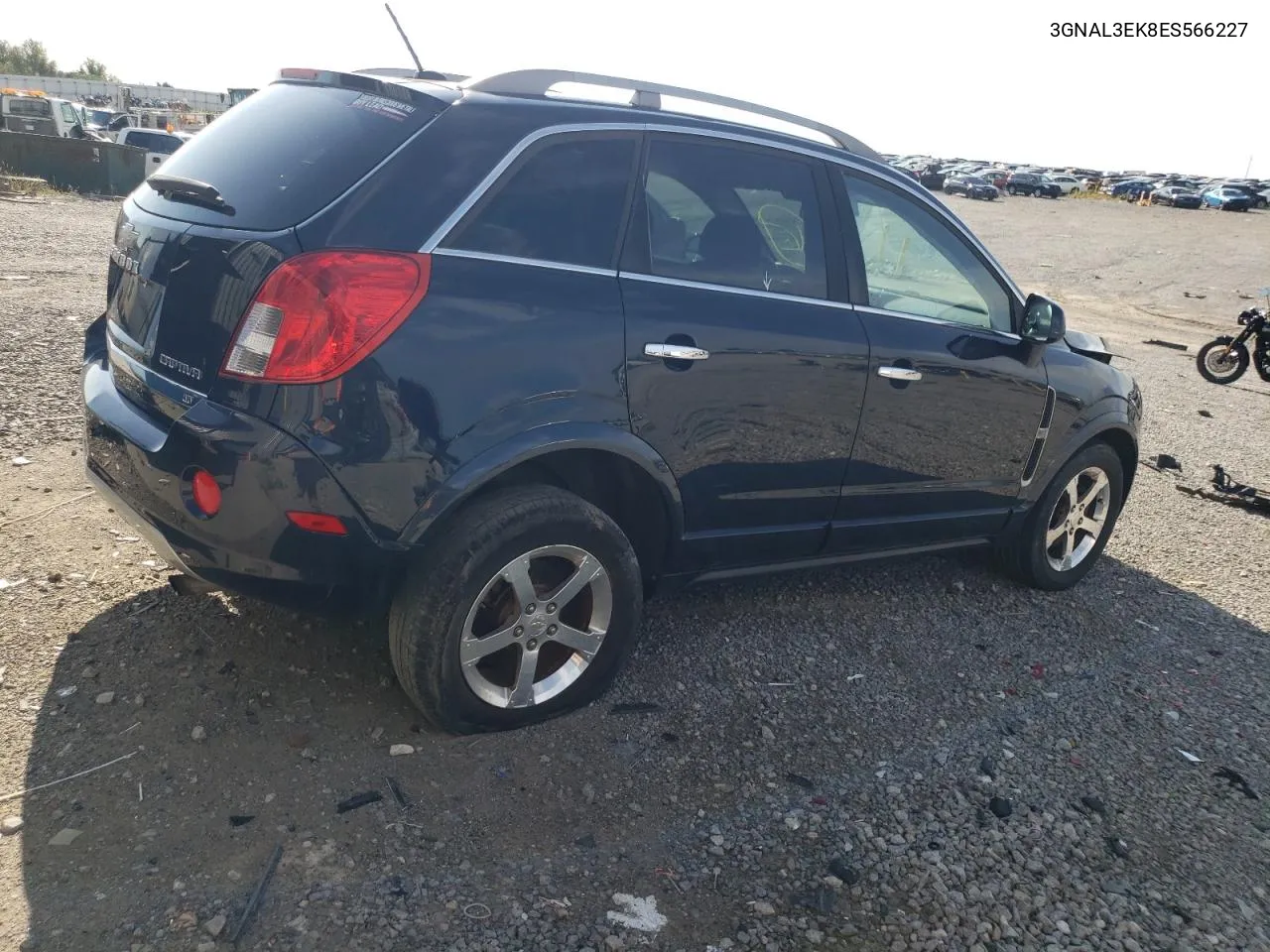 2014 Chevrolet Captiva Lt VIN: 3GNAL3EK8ES566227 Lot: 71178734