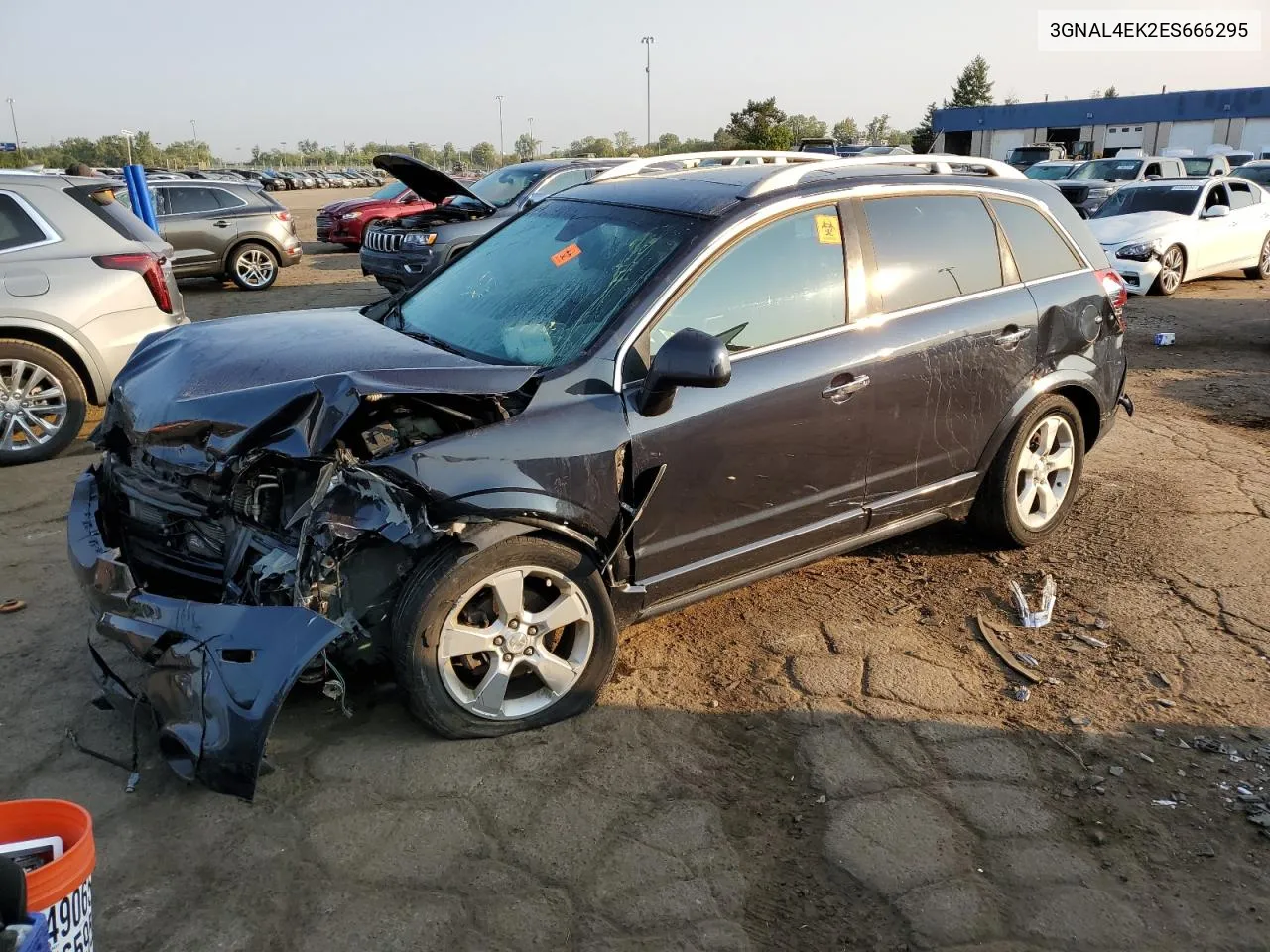 2014 Chevrolet Captiva Ltz VIN: 3GNAL4EK2ES666295 Lot: 71545204