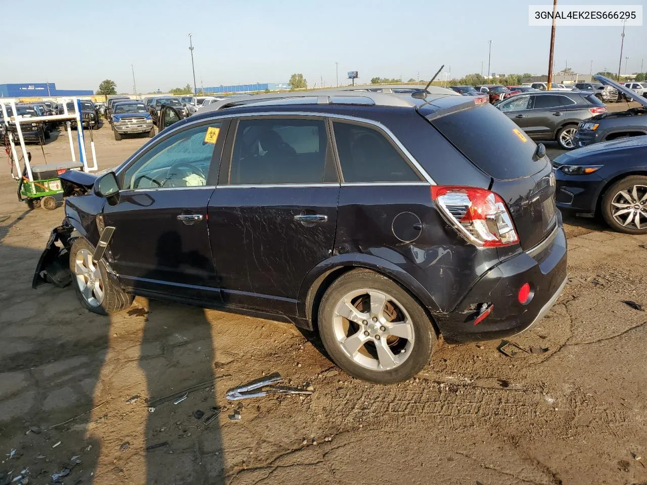 2014 Chevrolet Captiva Ltz VIN: 3GNAL4EK2ES666295 Lot: 71545204